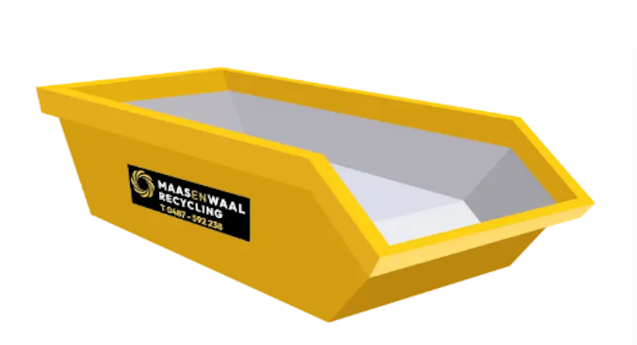 Afvalcontainer 6 m³
